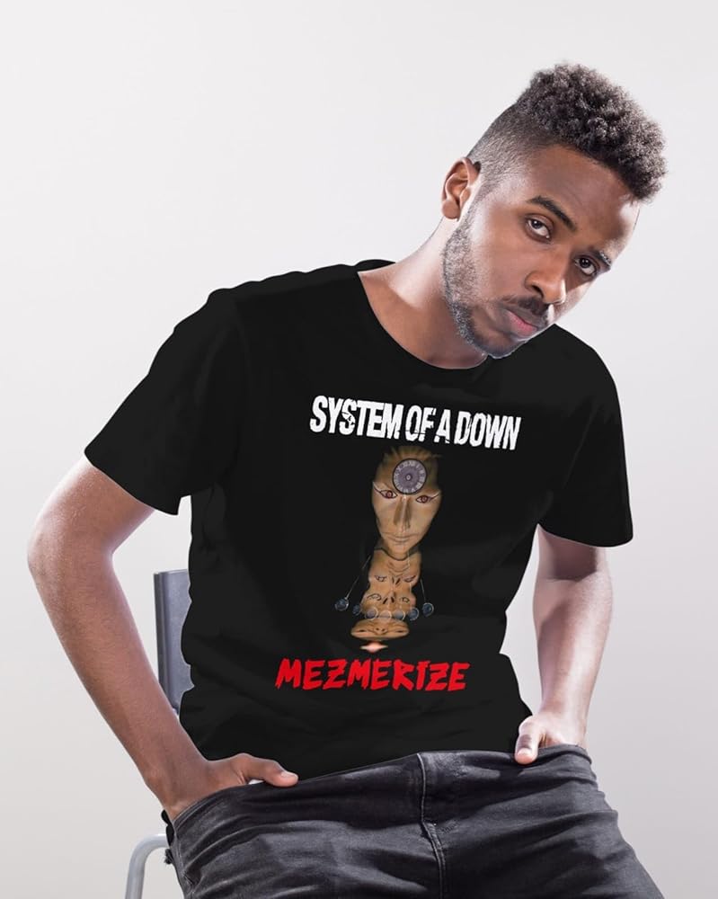 Amazon.com: 2Bhip System of A Down Mezmerize Adult Black Short